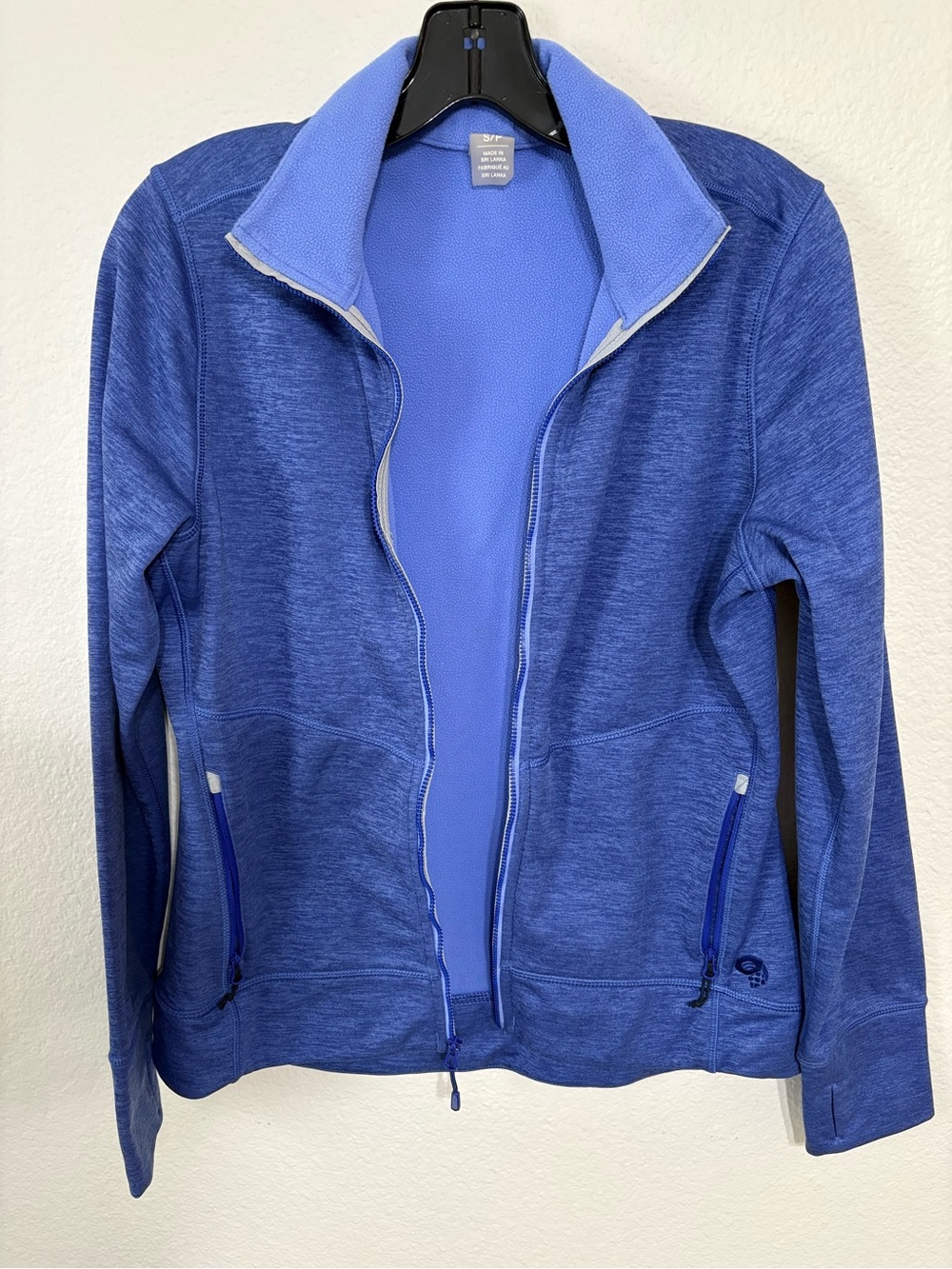 Mountain Hardwear Women's Blue Full-Zip Utility Jacket Size S